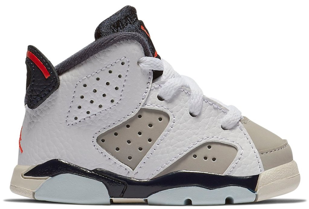 Jordan 6 Retro Tinker (TD) White/Infrared 23-Neutral Grey-Obsidian (384667-104)