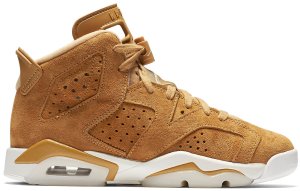 Jordan 6 Retro Wheat (GS) Golden Harvest/Golden Harvest-Sail (384665-705)