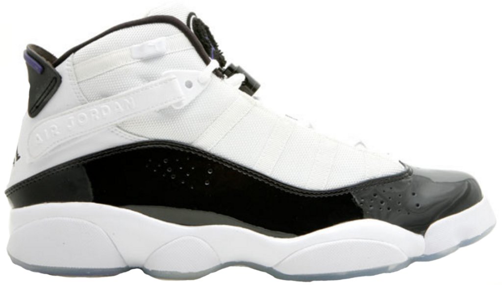 Jordan 6 Rings Concord White/Dark Concord-Black (322992-151)