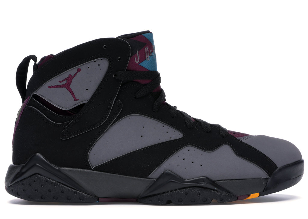 Jordan 7 Retro Bordeaux 2015 (GS) Black/Bordeaux-Light Graphite-Midnight Fog (304774-034)