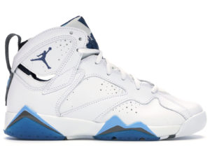 Jordan 7 Retro French Blue 2015 (GS) White/French Blue/Flint Grey (304774-107)