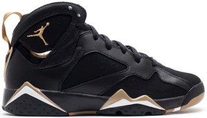 Jordan 7 Retro Golden Moments Pack (6/7) (GS) Black/Metallic Gold-Sail (304774-030)