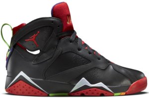 Jordan 7 Retro Marvin the Martian (GS) Black/University Red-Green Pulse-Cool Grey (304774-029)