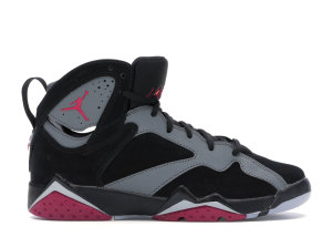 Jordan 7 Retro Sport Fuschia (GS) Black/Sport Fuschia-Cool Grey-Wolf Grey (442960-008)
