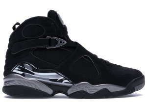 Jordan  8 Retro Chrome (2015) Black/White-Light Graphite (305381-003)