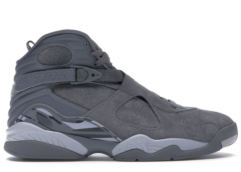 Jordan 8 Retro Cool Grey Cool Grey/Wolf Grey-Cool Grey (305381-014)