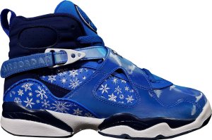 Jordan  8 Retro Snow Blizzard (GS) Cobalt Blaze/Blue Void-White (305368-400)