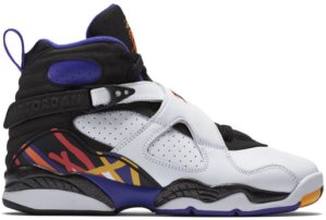 Jordan 8 Retro Three Peat (GS) White/Infrared 23-Black-Bright Concord (305368-142)