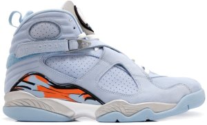 Jordan 8 Retro Ice Blue (W) Ice Blue/Orange Blaze/Silver (316836-401)