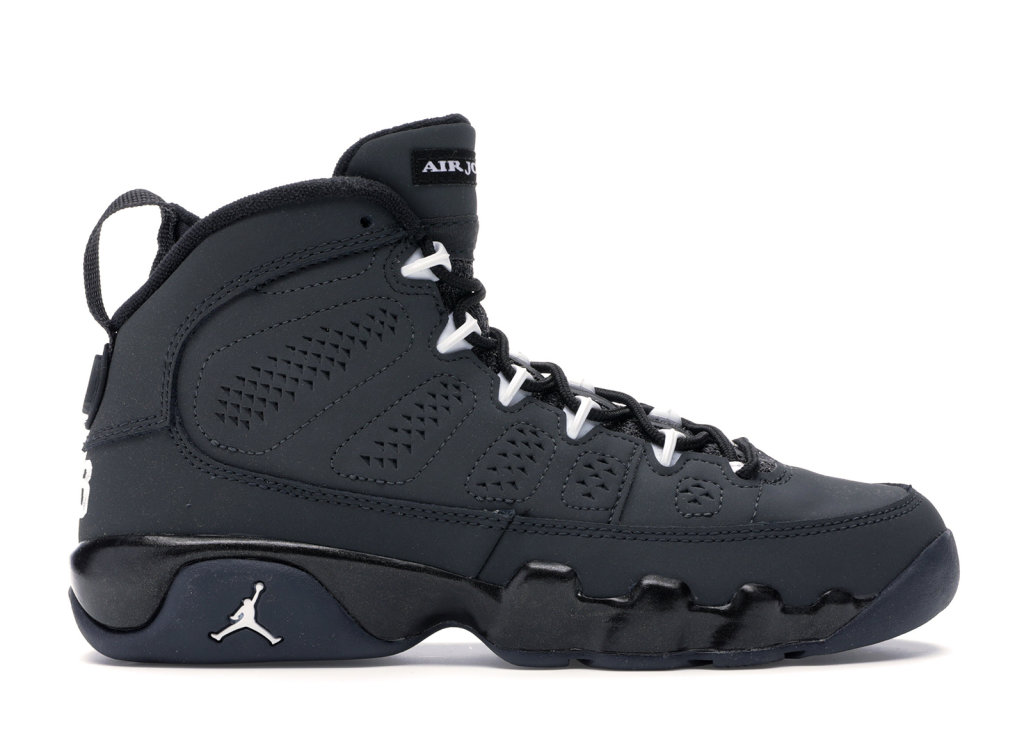 Jordan 9 Retro Anthracite 9 (GS) Anthracite/Black-White (302359-013)