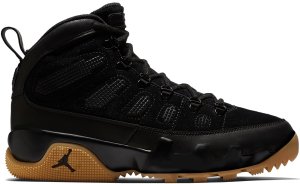 Jordan  9 Retro Boot Black Gum Black/Black-Gum Light Brown (AR4491-025)