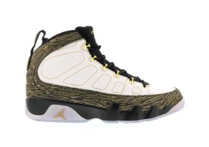 Jordan  9 Retro Doernbecher Pollito White/Metallic Gold-Black (580892-170)