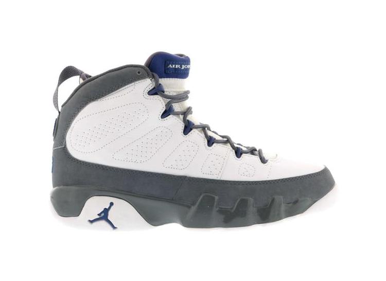 Jordan 9 Retro French Blue (2002) White/French Blue/Flint Grey (302370-141)