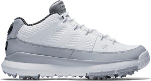 Jordan  9 Retro Golf Cleat Wolf Grey White/Black-Wolf Grey (833798-103)