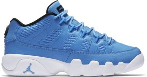 Jordan 9 Retro Low Pantone (GS) University Blue/White/Black (833447-401)