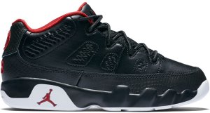 Jordan 9 Retro Low Snakeskin (PS) Black/Gym Red-White (833905-001)