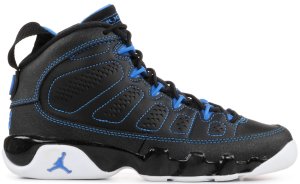 Jordan 9 Retro Photo Blue (GS) Black/White-Photo Blue (302359-007)