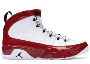 Jordan  9 Retro White Gym Red White/Black-Gym Red (302370-160)