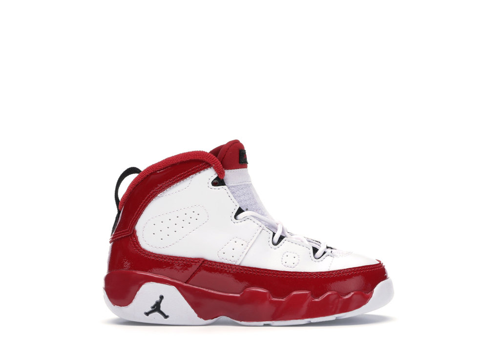 Jordan 9 Retro White Gym Red (TD) White/Black-Gym Red (401812-160)