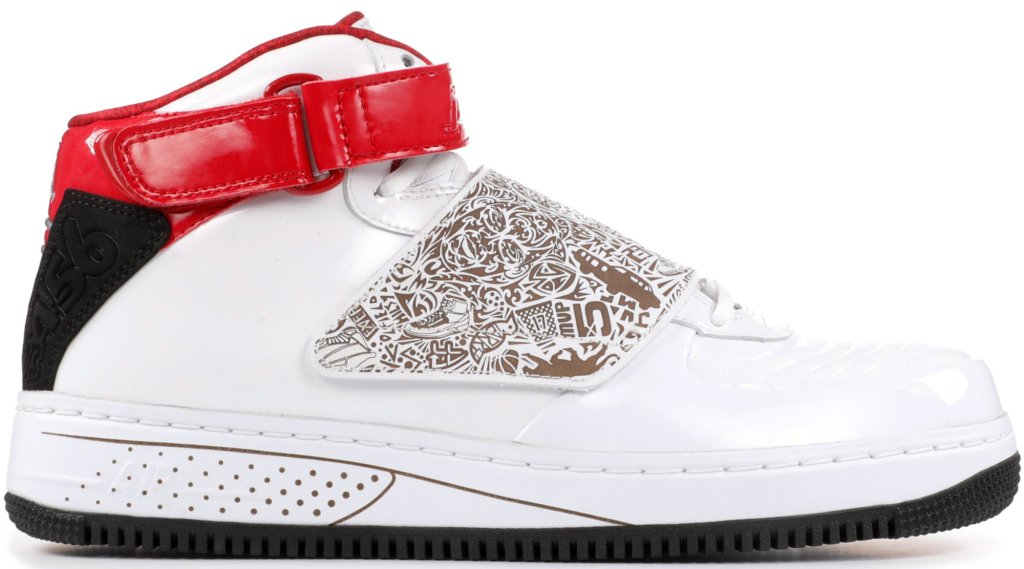 Jordan AJF 20 White Black Red White/Black-Varsity Red (331823-101)