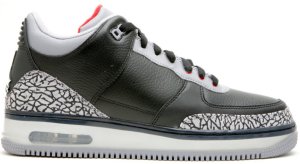 Jordan AJF 3 Black Cement Black/Cement Grey-White-Fire Red (323626-061)
