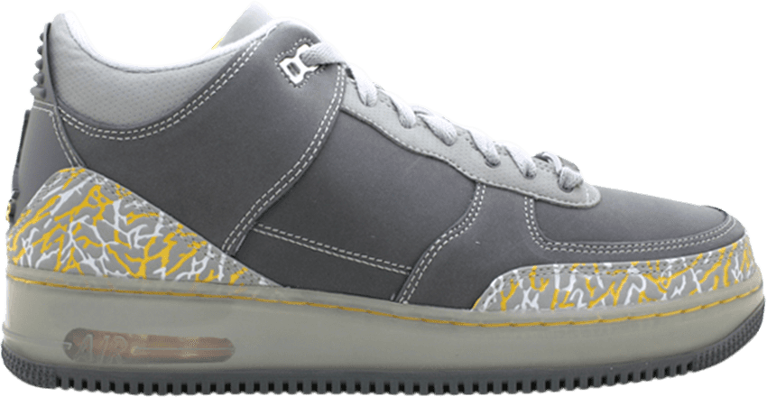 Jordan AJF 3 Flint Grey Varsity Maize Flint Grey/Varsity Maize-Silver (323626-071)