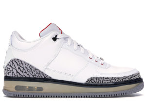 Jordan AJF 3 White Cement White/Fire Red-Cement Grey-Black (323626-161)