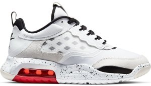 Jordan  Air Max 200 White Challenge Red Black White/Challenge Red-Vast Grey-Black (CD6105-100)