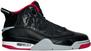 Jordan  Dub Zero Black Cement Black/Gym Red-Wolf Grey-White (311046-013)