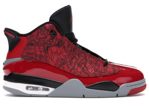 Jordan Dub Zero Gym Red Gym Red/Black-Cement Grey (311046-600)