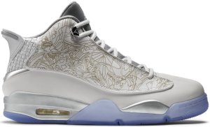 Jordan Dub Zero Laser White/White-Metallic Silver (705413-100)