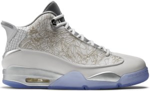 Jordan  Dub Zero Laser White/White-Metallic Silver (705413-100)