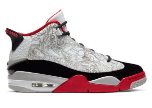 Jordan Dub Zero White Varsity Red White/Varsity Red/Neutral Grey (311046-116)