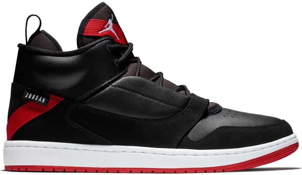 Jordan Fadeaway Bred Black/White-Gym Red (AO1329-023)