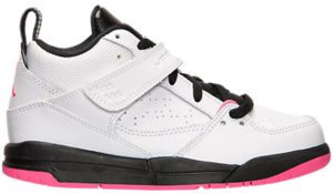 Jordan  Flight 45 White Hyper Pink Black (PS) White/Hyper Pink-Black (644876-109)
