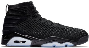 Jordan  Flyknit Elevation 23 Black Black/Black-Metallic Silver (AJ8207-010)