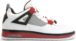 Jordan Fusion 4 Varsity White Red White/Varsity Red-Black (364342-161)