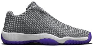 Jordan  Future Low Wolf Grey Court Purple (GS) Wolf Grey/Court Purple-Cool Grey-White (724814-039)