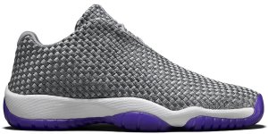 Jordan Future Low Wolf Grey Court Purple (GS) Wolf Grey/Court Purple-Cool Grey-White (724814-039)