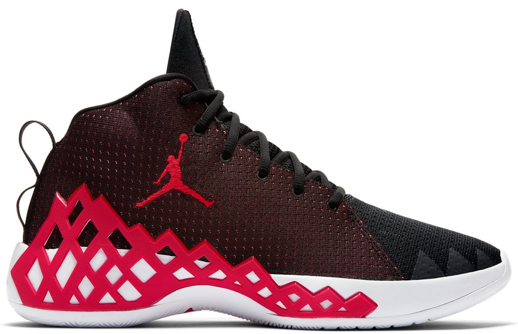 Jordan Jumpman Diamond Mid Black University Red Black/University Red-White (CI1204-006)