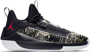 Jordan  Jumpman Hustle Olive Canvas Black/Infrared 23-Olive Canvas (AQ0394-003/AQ0397 003)