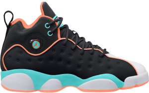 Jordan  Jumpman Team 2 Black Crimson Pulse Light Aqua (GS) Black/Crimson Pulse-White-Light Aqua (820276-001)