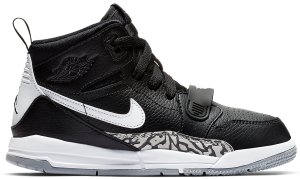 Jordan Legacy 312 Black White (PS) Black/White (AT4047-001)