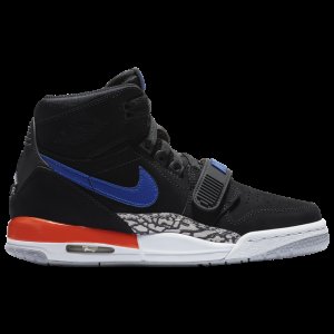 Jordan Legacy 312 Knicks (GS) Black/Rush Blue-Brilliant Orange (AT4040-048)