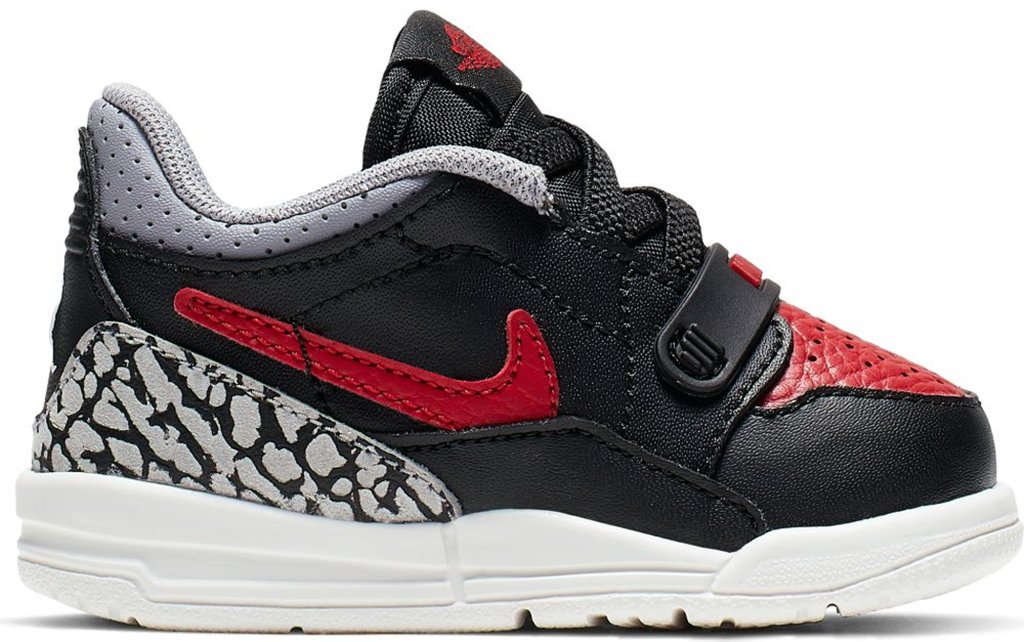 Jordan Legacy 312 Low Bred Cement (TD) Black/Gym Red-Black-Cement Grey (CD9056-006)