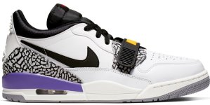 Jordan  Legacy 312 Low Lakers Summit White/Varsity Red-Black-Varsity Purple-University Gold (CD7069-102)