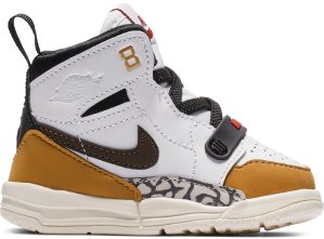 Jordan  Legacy 312 Rookie of the Year (TD) White/Baroque Brown-Wheat-Varsity Red (AT4055-102)