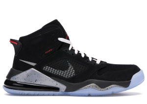 Jordan Mars 270 Black Metallic Silver Black/Metallic Silver-Fire Red-White-Black (CD7070-010)