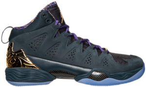 Jordan Melo M10 BHM (2014) Dark Magnet Grey/Metallic Gold-Black-Court Purple (647568-005)