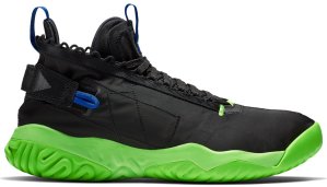 Jordan  Proto React Black Racer Blue Electric Green Black/Racer Blue-Electric Green-Lime Blast (BV1654-004)